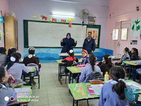 الشرطة تنظم محاضرة توعوية حول ( العنف المدرسي ) بطوباس  