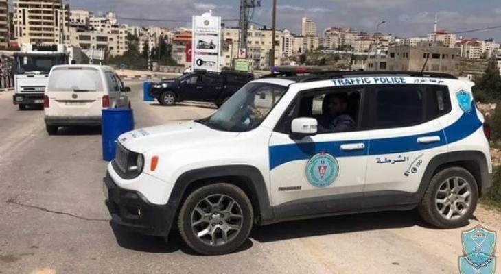 الشرطة تضبط مركبات غير قانونية في اريحا