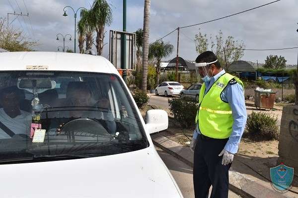 لشرطة و الأجهزة الأمنية  تغلق 28 محلا تجاريا و تضبط 3 مركبات  في قلقيلية