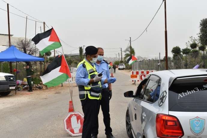 الشرطة تغلق 11 محلا تجاريا و تضبط 12 مركبه في قلقيلية