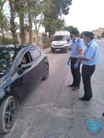 الشرطة تكثف جهودها  في المتابعة الميدانية لحالة الطوارئ لمواجهة فايروس كورونا خلال ال 24 ساعة الماضية