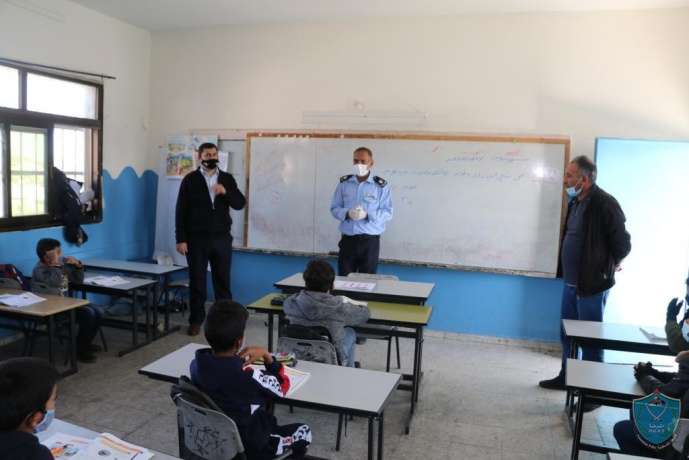 الشرطة تنظم نشاطاً توعوياً في جنين