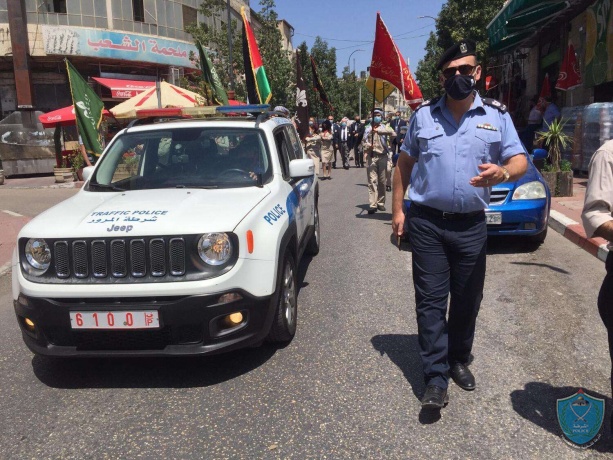 الشرطة تؤمن احتفالات أحد الشعانين في رام الله 