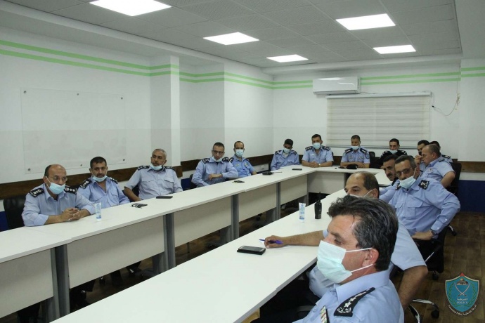الشرطة تنظم ورشة عمل حول الانتخابات الفلسطينية في اريحا