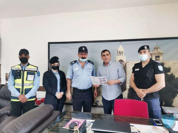 الشرطة تزور عدد من المؤسسات الإعلامية بمناسبة أسبوع المرور العربي في محافظة بيت لحم