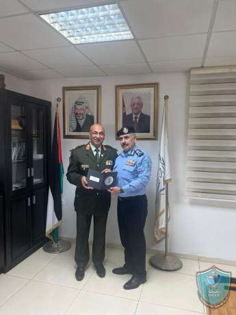 اللواء يوسف الحلو يلتقي اللواء اسماعيل فراج .