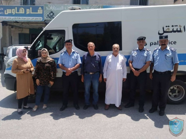 الشرطة تزور مجلس بلدي نحالين بمحافظة بيت لحم