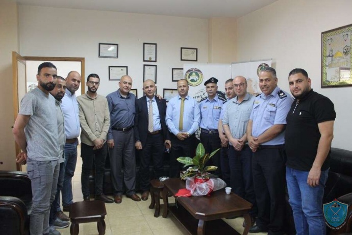 الشرطة وجامعة القدس المفتوحة تبحثان سبل التعاون المشترك بطوباس 