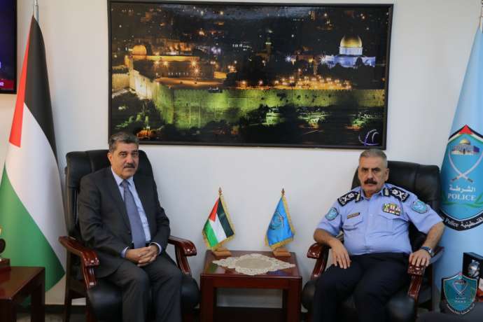 السيد اللواء يوسف الحلو يلتقي وكيل وزارة الداخلية