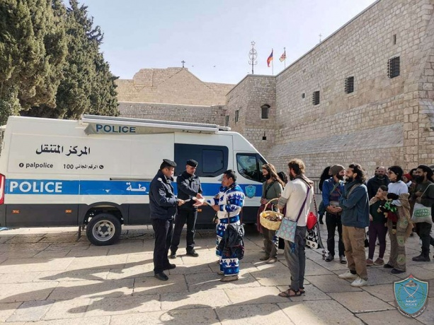 الشرطة تؤمن دخول 1565 سائح لمحافظة بيت لحم 