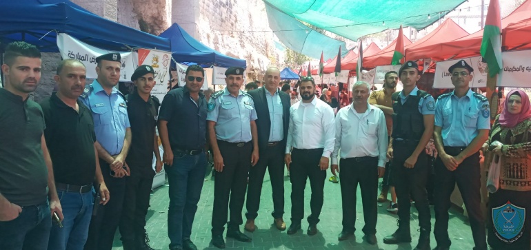 الشرطة تؤمن و تشارك في فعاليات مهرجان سوق الباذنجان البتيري السادس في بيت لحم