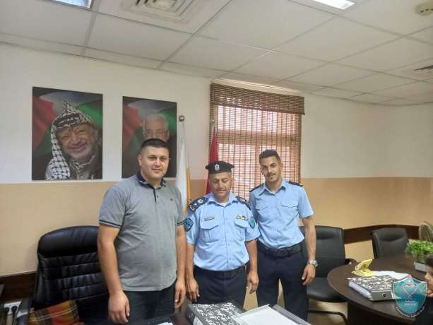 الشرطة تزور عدداً من المؤسسات في قلقيلية 