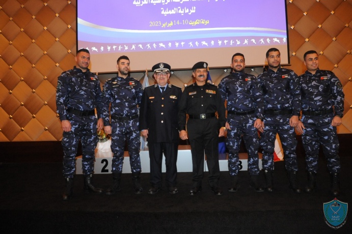 الاتحاد الشرطي الرياضي الفلسطيني يشارك في بطولة الشرطة العربية للرماية العملية في الكويت