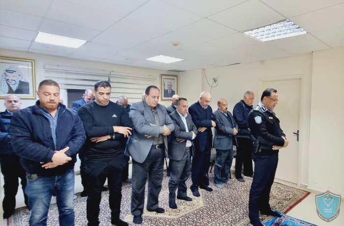 الشرطة تنظم افطارا لضباطها المتقاعدين في رام الله