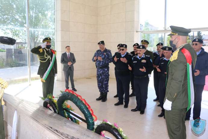 اللواء يوسف الحلو يهنىء منتسبي الشرطة بحلول عيد الفطر السعيد ويتفقد عدد من المواقع 