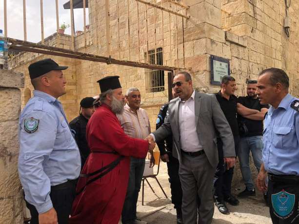 الشرطة تؤمن وتشارك بإحتفالات عيد القديس مار جورجيوس "الخضر" في بيت لحم 