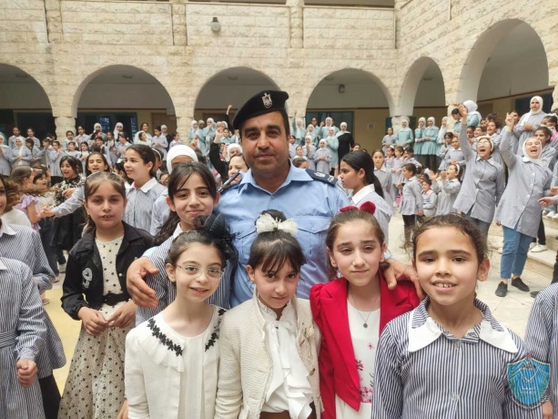 الشرطة تشارك بفعالية بمناسبة  يوم الطفل الفلسطيني في قلقيلية