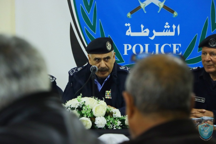 اللواء يوسف الحلو مدير عام الشرطة يستقبل ممثلي فعاليات رسمية ووطنية في محافظة رام الله والبيرة 