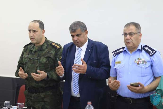 الشرطة والمؤسسات الشريكة ينظمون إفطارا للأطفال الأيتام  بطوباس