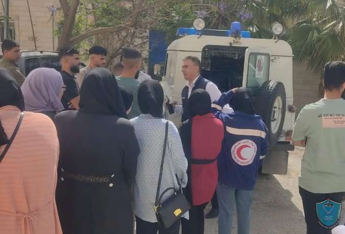 الشرطة تستضيف طلبة من الجامعات الفلسطينية في بيت لحم