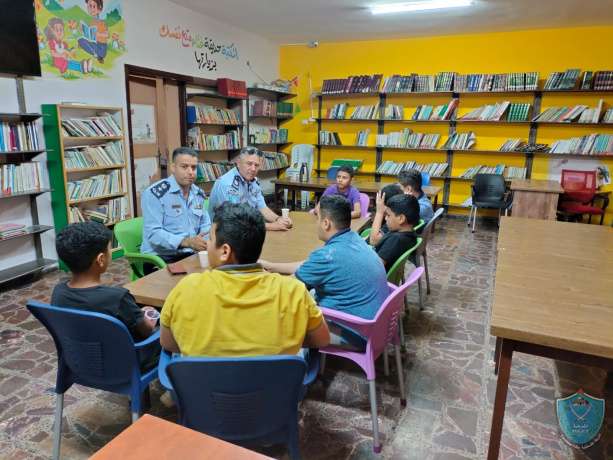 الشرطة تنظم محاضرة توعية لنزلاء جمعية دار اليتيم العربي بطولكرم