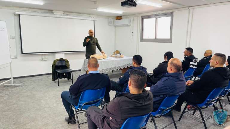 الشرطة تفتتح دورة إسعاف أولي ضمن برنامج التدريب أثناء الخدمة في بيت لحم
