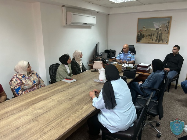 الشرطة تستقبل طلبة جامعة فلسطين الأهلية في بيت لحم