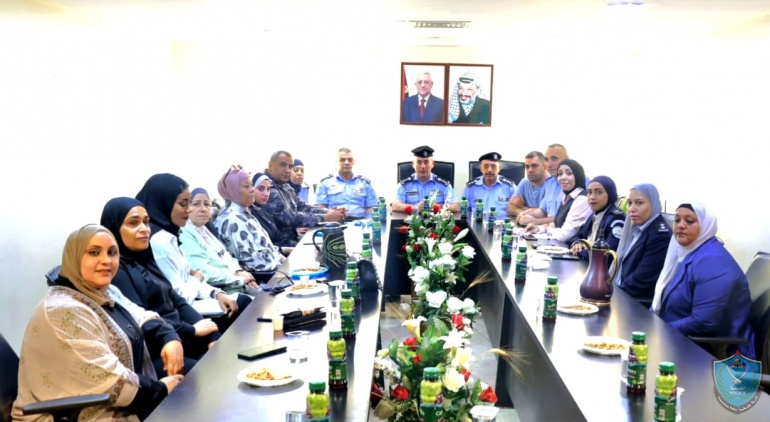 الشرطة تستضيف منسقي وحدات النوع الاجتماعي في لقاء تدريبي بأريحا