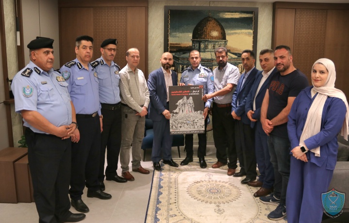  اللواء علام السقا يلتقي منسق اللجنة الوطنية العليا لإحياء ذكرى النكبة