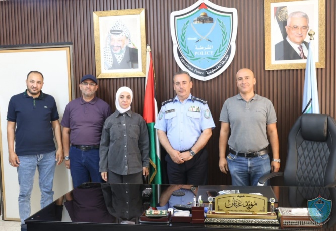 الشرطة ومدراء المخيمات يبحثان تعزيز التعاون المشترك في أريحا