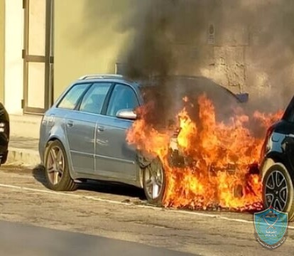 الشرطة تكشف ملابسات حرق جنائي في طوباس 