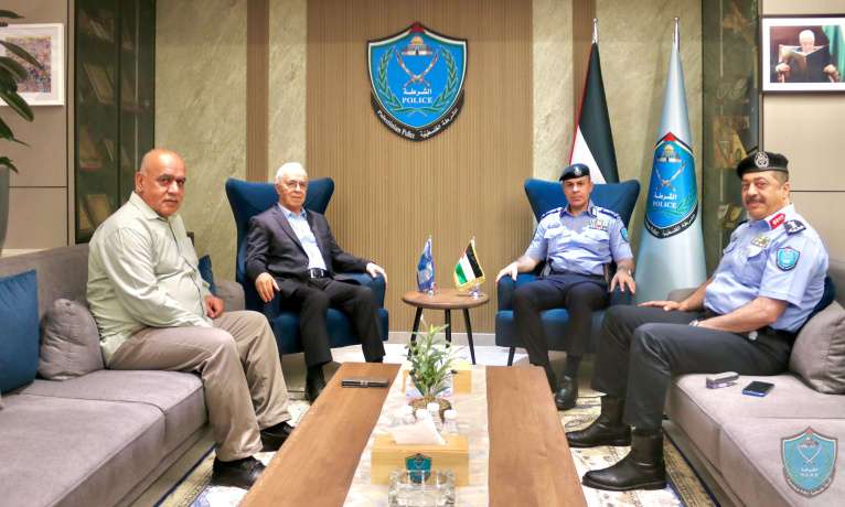 اللواء علام السقا يلتقي د. سمير الرفاعي سفير دولة فلسطين لدى سوريا وعضو اللجنة المركزية لحركة فتح