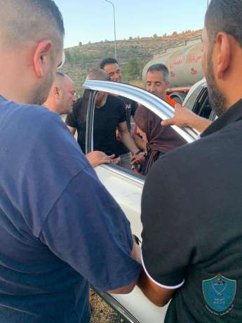 الشرطة والدفاع المدني يعثران على مسنه ضلت طريقها في محافظة رام الله والبيرة