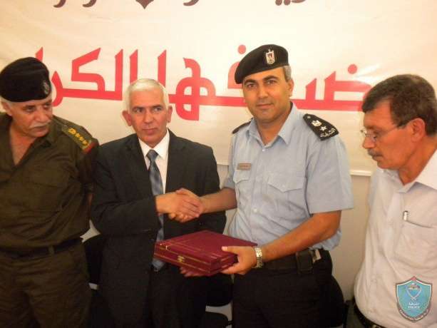 الشرطة تشارك في حفل تكريم الطلبة المتفوقين بامتحان الثانوية العامة في أريحا