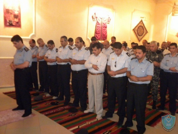 برعاية اللواء حازم عطا الله شرطة اريحا تنظم مأدبة افطار جماعي
