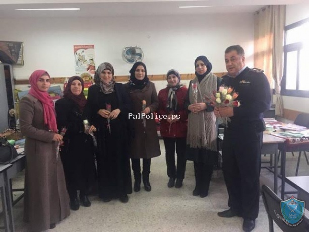 بمناسبة يوم المعلم الفلسطيني الشرطة تقدم التهاني لأسرةالتربية والتعليم في طوباس