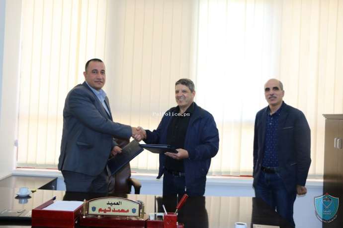 الشرطة ومؤسسة المقدسي توقعان مذكرة تعاون وتفاهم