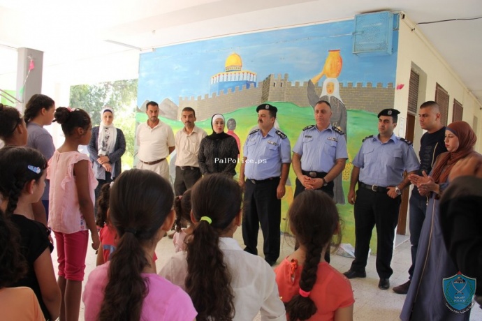 الشرطة تطلق مشروع التوعية للمخيمات الصيفية في أريحا