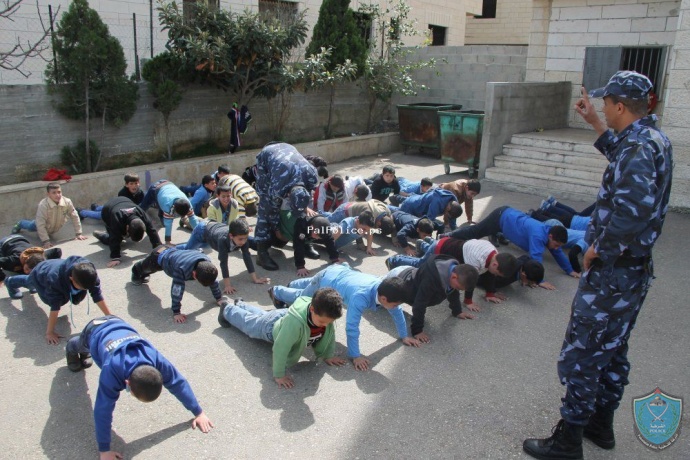 الشرطة تنظم يوماً تدريبيا ميدانياً لأكثر من 100 طالب بمحافظة بيت لحم