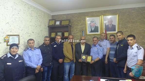 الشرطة والمؤسسات الأمينة والمدنية يكرمون عدد من قادة ومدراء الأجهزة الأمنية في قلقيلية