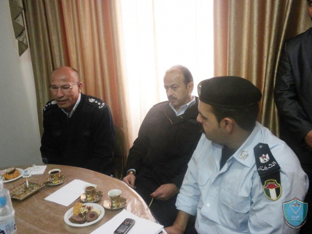 خلال لقائه مع ضباط شرطة رام الله : العقيد الديك : كلنا امنا لهذه الشرطة