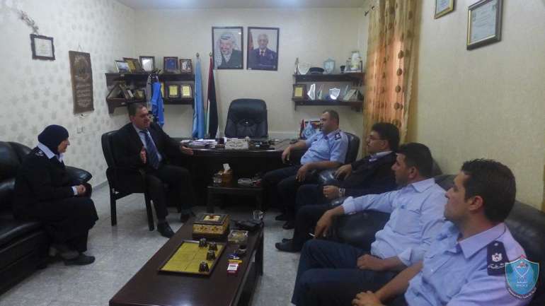 رئيس محكمة بداية وصلح قلقيلية يشيد بأداء الشرطة