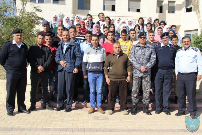 الشرطة تستضيف 50 مشاركا في برنامج تدريبي مع الحلم الفلسطيني