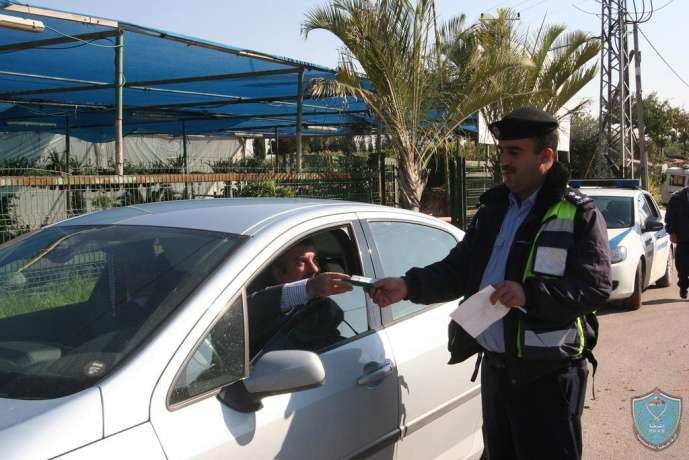 الشرطة تقبض على شخص يقود مركبة غير قانونية في جنين