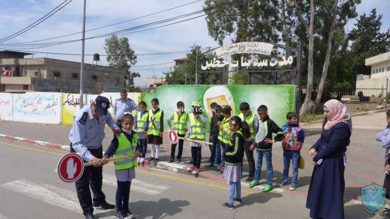الشرطة تنظم يوما مرويا لطلبة مدارس كفر ثلث الأساسية في قلقيلية