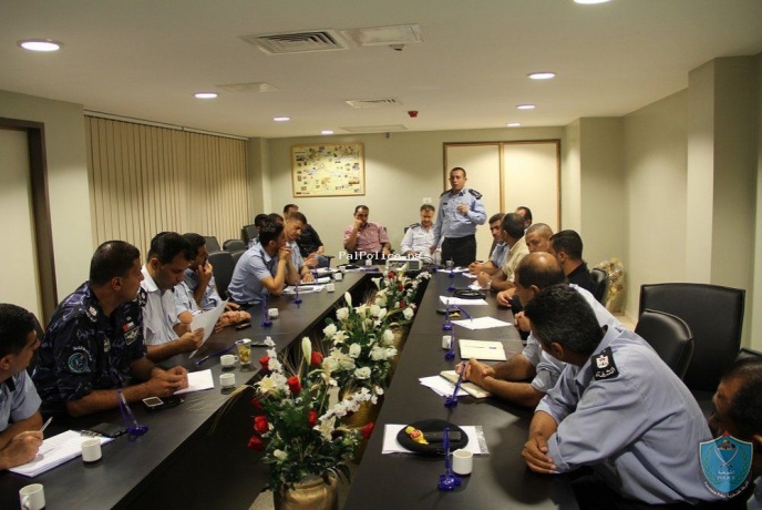 الشرطة تنظم ورشة عمل حول الخطه التشغيلية للشرطة  في اريحا