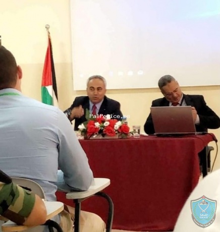 مدير انتربول فلسطين يقدم محاضرة بعنوان "فلسطين ما بعد الانضمام الى منظمة الانتربول الدولية"