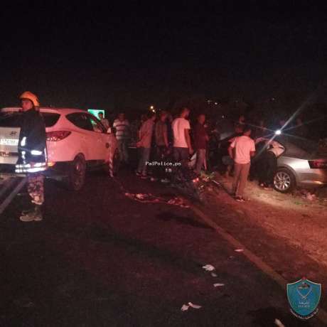 مصرع مواطنة و إصابة 4 أخرين بحادث سير في قلقيلية