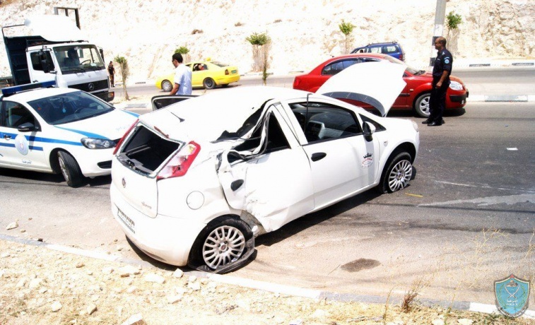إصابة ثلاثة مواطنين بحادث سير في طوباس
