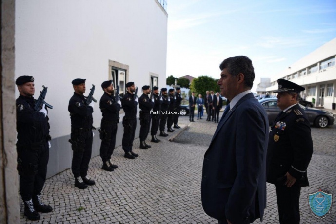 اللواء حازم عطا الله يقوم بزيارة عمل الى الشرطة البرتغالية